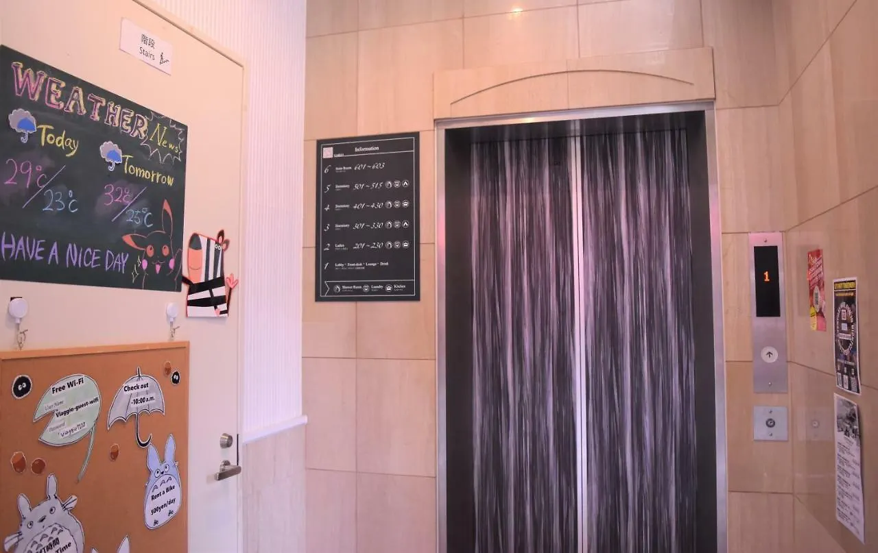 אוסקה Hostel Viaggio